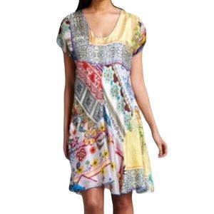 Johnny Was Sundance Silk Dress medium
